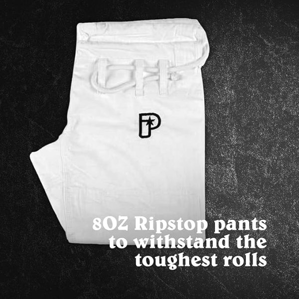 Progress Jiu Jitsu Academy Gi | Ligero BJJ Gi con cinturón blanco gratis | Kimono BJJ para hombres y mujeres | Jiu Jitsu Gi duradero - Imagen 5